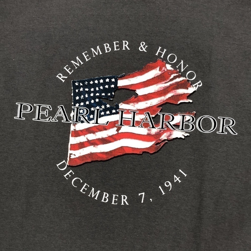 Men’s Port & Company Pearl Harbor Hawaii T-shirt Size XL Core Cotton